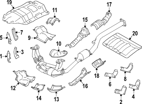 Exhaust Manifold for 2024 Subaru Crosstrek #0