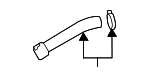 31036E6500 - Fuel System: Filler Hose for Kia: Cadenza, Optima Image