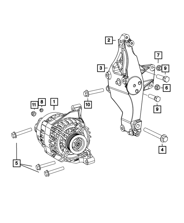 56029582AB - Electrical: Engine Generator for Mopar Image image