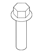 1129008206B - Electrical: Battery Tray Bolt for Kia: Amanti, Borrego, Forte, Forte Koup, K900, Optima, Sorento, Soul Image