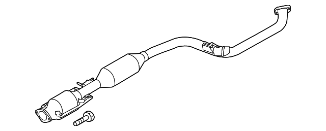 LFE4-20-55XB - Catalytic Converter - 2010-2013 Mazda 3 | Mazda Swag