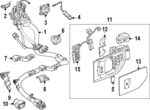 695C0DO000IEG - : Door Assembly for Kia: EV9 Image