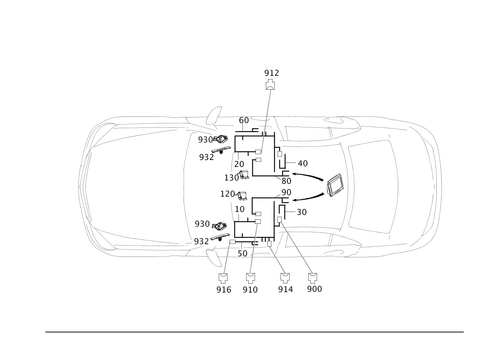 Seat Wiring Harness for 2011 Mercedes-Benz C300 #0