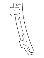 8356039000 - : 2001-2005 Hyundai - Lower Channel for Hyundai: XG300, XG350 Image