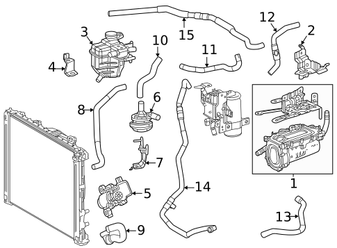 Temperature Controls & Related Components for 2023 Subaru Solterra #0
