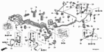 46335SEPA50 - Chassis: PIPE G, R. BRAKE for Acura Image
