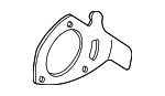 18040497 - Brakes: Bracket for Buick: Century, Regal | Chevrolet: Impala, Monte Carlo, Venture | Oldsmobile: Intrigue, Silhouette | Pontiac: Grand Prix, Montana, Trans Sport Image