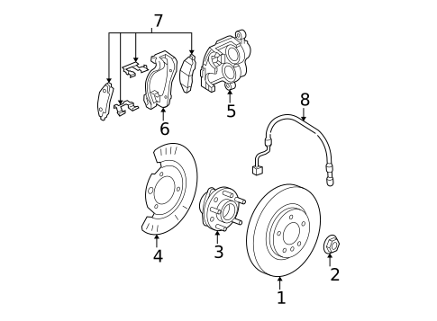 Brake Components for 2014 Chevrolet Impala Limited #0