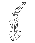 BJ0J71030 - Body: Pillar Reinforced for Mazda: Protege, Protege5 Image