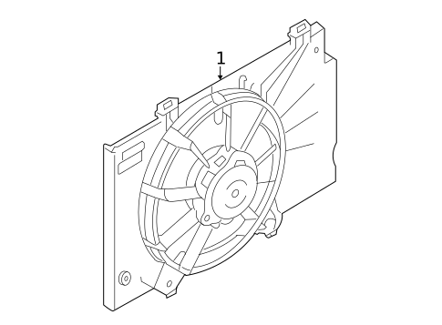 Cooling Fan for 2020 Ford EcoSport #0