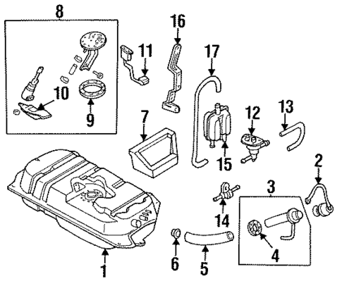 Senders for 1997 Ford Aspire #0