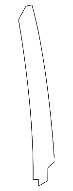 90422FG121 - : Black Out Tape for Subaru: Impreza Image