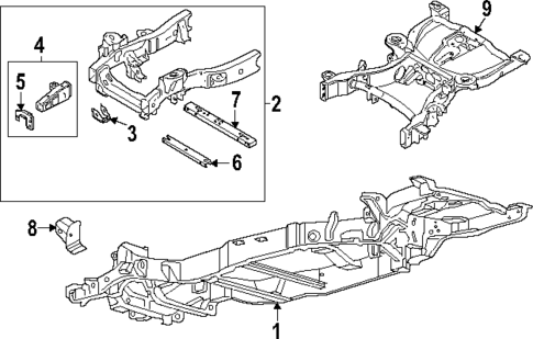 Frame & Components for 2025 Lincoln Navigator #0