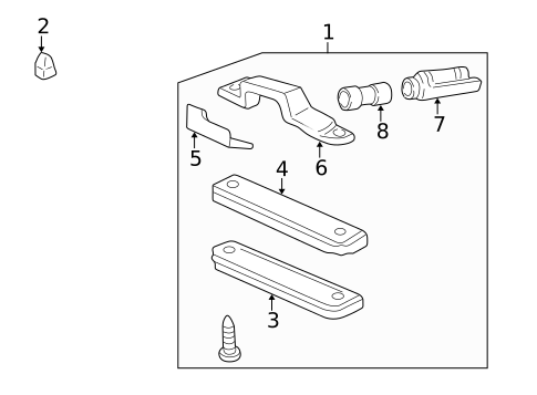 License Lamps for 1996 Honda Civic #0