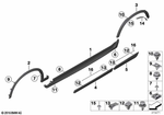51138052083 - : Molding Door Rear Left for BMW Image