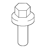 9010906122 - Electrical: Cover Bolt for Lexus: ES300, ES330 Image