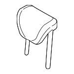 8V7885901QT7 - : Headrest for Audi: A3, A3 Quattro Image