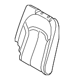 8V7885805ABQJH - : Seat Back Cover for Audi: A3, A3 Quattro Image