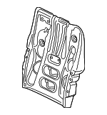 5Q7885503A - Body: Seat Back Frame for Audi: A3, A3 Quattro Image