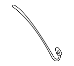 15324071 - Electrical: Antenna Cable for Chevrolet: Impala, Monte Carlo Image