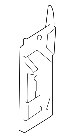 EK4Z61266B26AA - : Latch Cover for Ford: E-Transit, Transit-350, Transit-350 HD Image