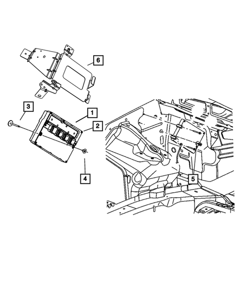 Single Board Engine Controllers for 2007 Jeep Grand Cherokee #0