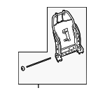 25807067 - Body: Frame Assembly for Cadillac: CTS Image