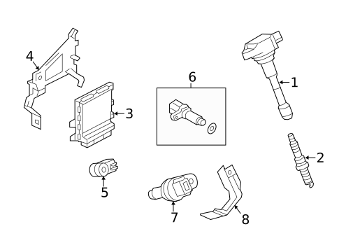 Powertrain Control for 2015 INFINITI Q50 #0