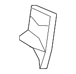 68041475AA - Body: Seat Belt Cover for Chrysler: Town &amp; Country | Dodge: Grand Caravan Image