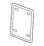 1FW141DVAA - Body: Seat Back Panel for Chrysler: Town &amp; Country | Dodge: Grand Caravan Image