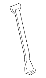 4262096 - Body: Spare Bracket for Dodge: B150, B1500, B250, B2500, B350, B3500, Ram 1500 Van, Ram 2500 Van, Ram 3500 Van Image