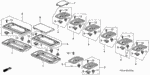 83310S0XA01 - Interior/Bumper: GROMMET, SCREW (6MM) for Honda Image