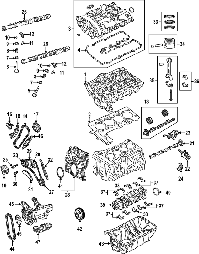 11417624135 - Engine: Engine Oil Pump for BMW Image