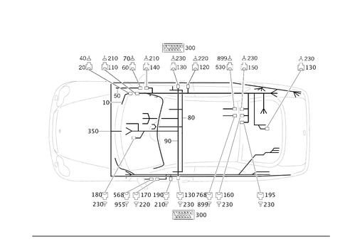 Cable Harness for Comtrol Display System Oms for 2008 Mercedes-Benz CLK63 AMG #0
