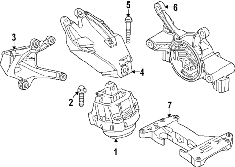 Engine & Trans Mounting for 2025 BMW M2 #0