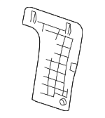 87640EA311 - Body: Seat Back Panel for Nissan Image