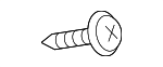 D65158304 - Body: Exterior Door Handle Base Screw for Mazda Image