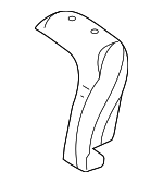 7155102720 - Body: Seat Back Pad for Toyota: Corolla, Matrix Image