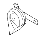 966213F600DS - Electrical: High Note Horn for Kia: Amanti, Borrego, Optima Image