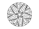426110EB61 - : Wheel, Alloy for Lexus Image