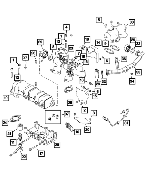 EGR System for 2024 Ram 3500 #0
