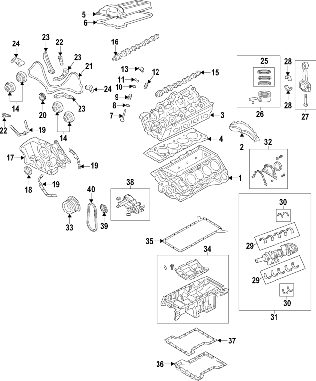 11121544163 - Engine: Cylinder Head for BMW Image