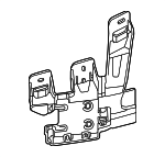 11A907456 - Body: Blind Spot Radar Mount Bracket for Volkswagen Image