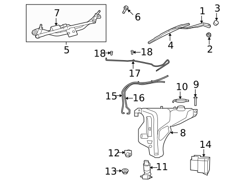 Wipers for 2017 Dodge Journey #0