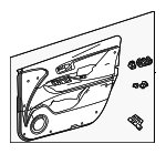 6762062010C5 - : 2016 Toyota Mirai - Door Trim Panel for Toyota: Mirai Image