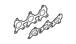 1414067D03 - Exhaust: Manifold Gasket for Suzuki Image