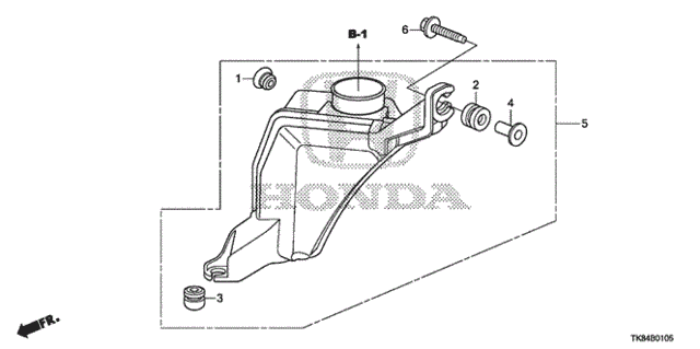 Resonator Chamber for 2016 Honda Odyssey #0