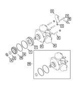 68444373AA - Fuel and Accelerator Pedal: O Ring for Mopar Image