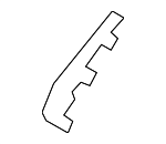 56152G3000RWS - Steering: Upper Trim for Hyundai: Veloster Image