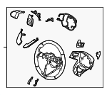 56100J3FA0UFM - Steering: Steering Wheel for Hyundai: Veloster Image